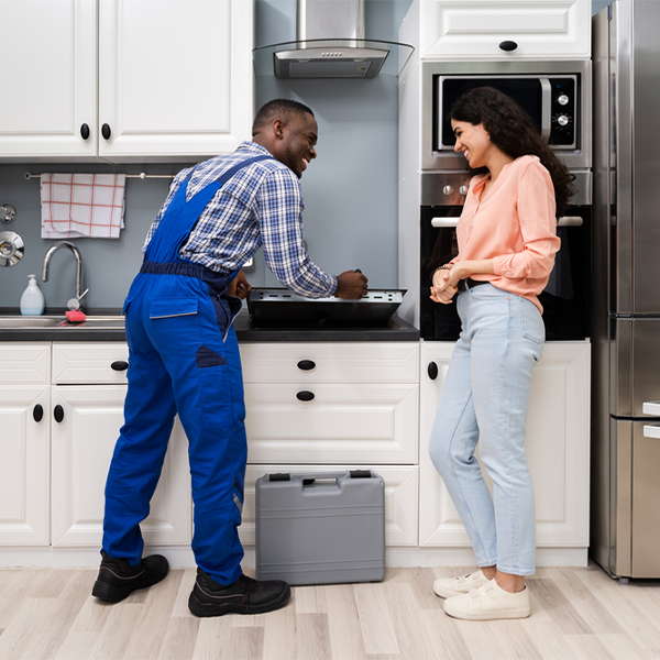 can you provide an estimate for cooktop repair before beginning any work in Deuel County